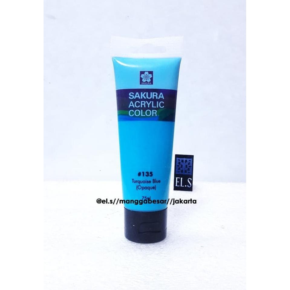 

Sakura Acrylic Paint Turquoise Blue ( Cat Acrylic )