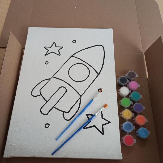 

Kanvas Lukis 1 Set Mewarnai Sudah Bergambar