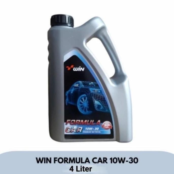 Oli/PelumasMesinWinFormulaCarSae10W30/10W30/10W30ApiSl(4L)