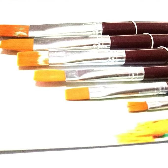 

Kuas Flat Set (6Pcs Size 2,4,6,8,10,12)