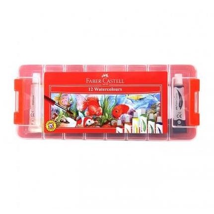 

Cat Air Box Faber Castell 12 Warna Water Colour Color Colours Color