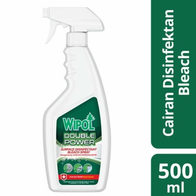 Wipol Double Power Disinfektan Bleach Spray 500Ml