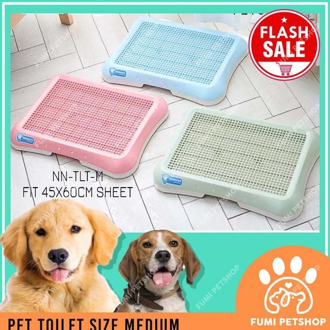 Pet Toilet Noona Tray Anjing Size M - Toilet Anjing Kucing Hewan