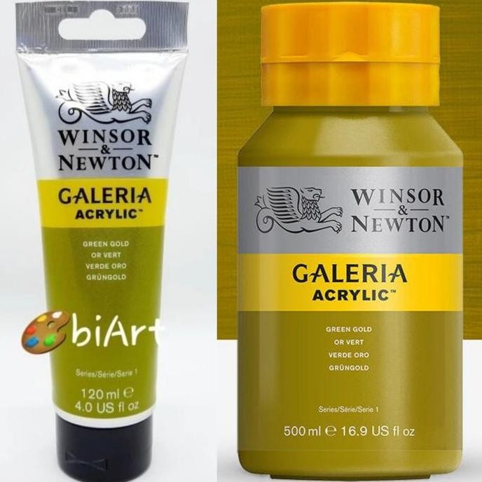 

Cat Akrilik Galeria Acrylic Colour 120 Ml Green Gold Winsor & Newton