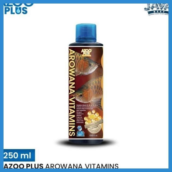 (RATU BEE) AZOOPLUS AROWANA VITAMINS 250ML VITAMIN IKAN ARWANA AQUARIUM AKUARIUM IKAN HEWAN PELIHARA