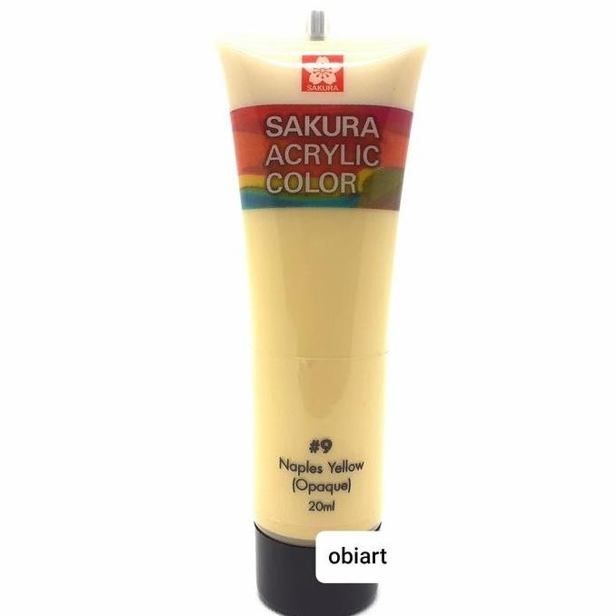 

Sakura Acrylic Color 20 Ml Naples Yellow