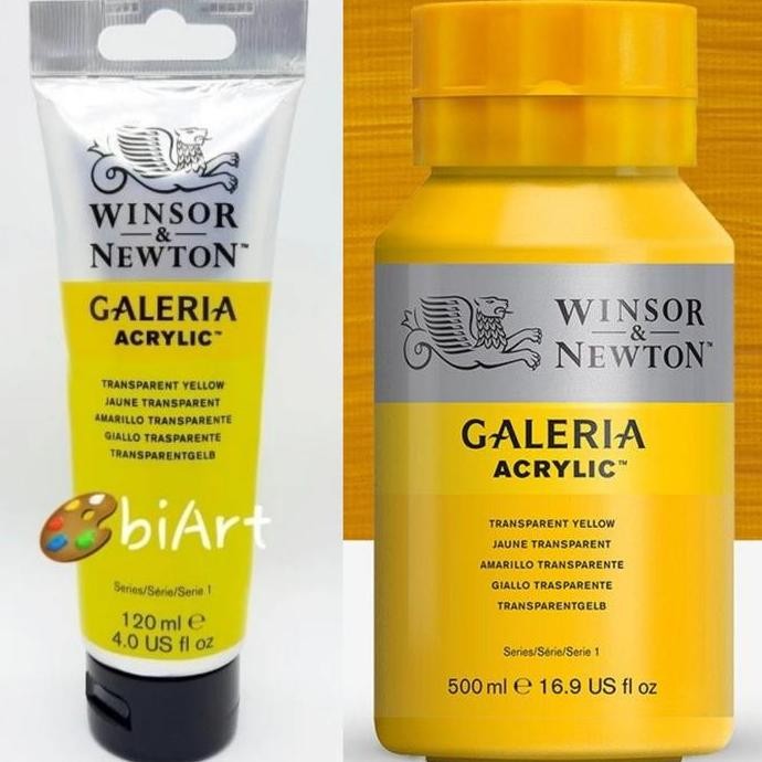 

Cat Akrilik Galeria Acrylic Colour 120 Ml Transparent Yellow Winsor