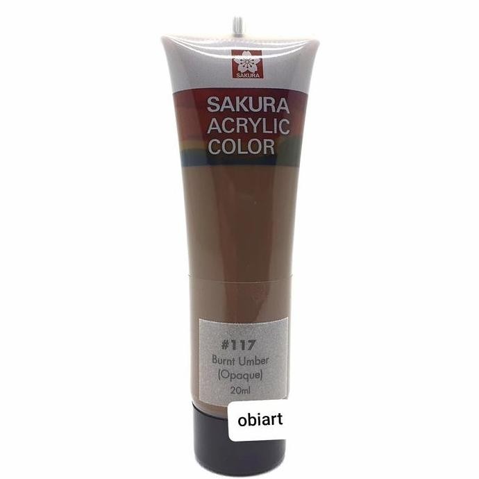 

Sakura Acrylic Color 20 Ml Burnt Umber