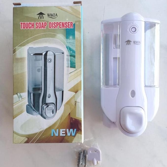 Soap Dispenser Wikea Single White