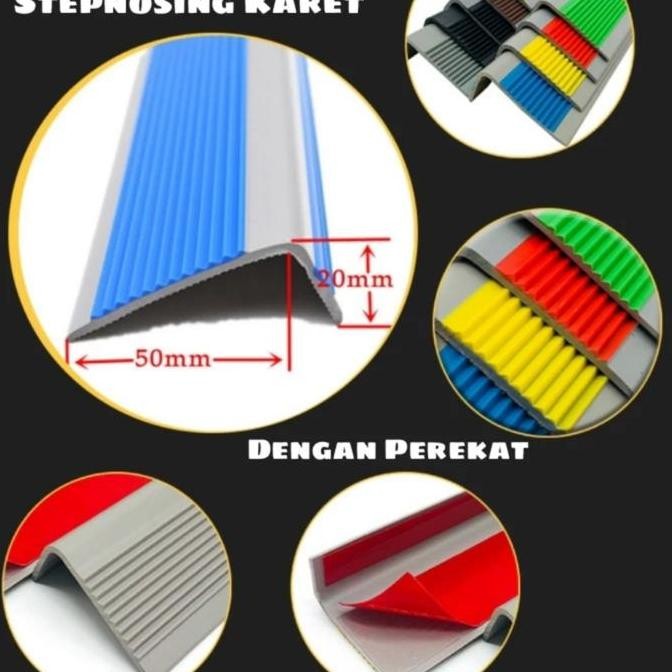Anti Slip Tangga Lantai Karet List Anti Licin
