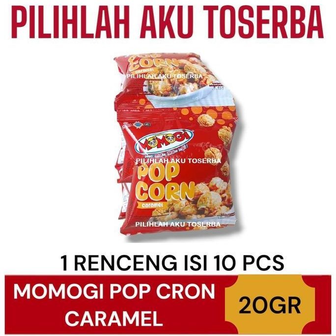 

JB Momogi POPCORN CARAMEL 20 gram - ( HARGA 1 RENCENG ) None