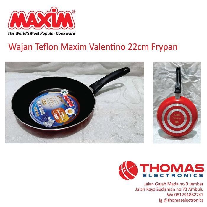 Wajan Teflon Maxim Valentino 22Cm Frypan / Teflon Anti Lengket Maxim