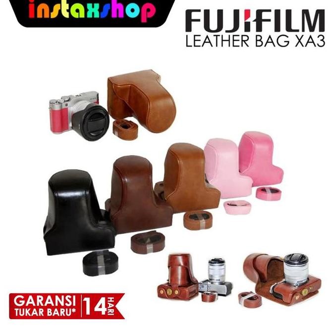 Tas Fujifilm Xa3/ Leather Bag Xa3/Leather Case Xa3