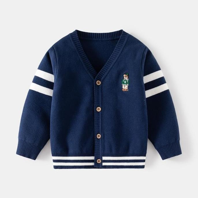 Cardigan Anak Laki-Laki Sweater Anak Laki-Laki 1-6 Tahun