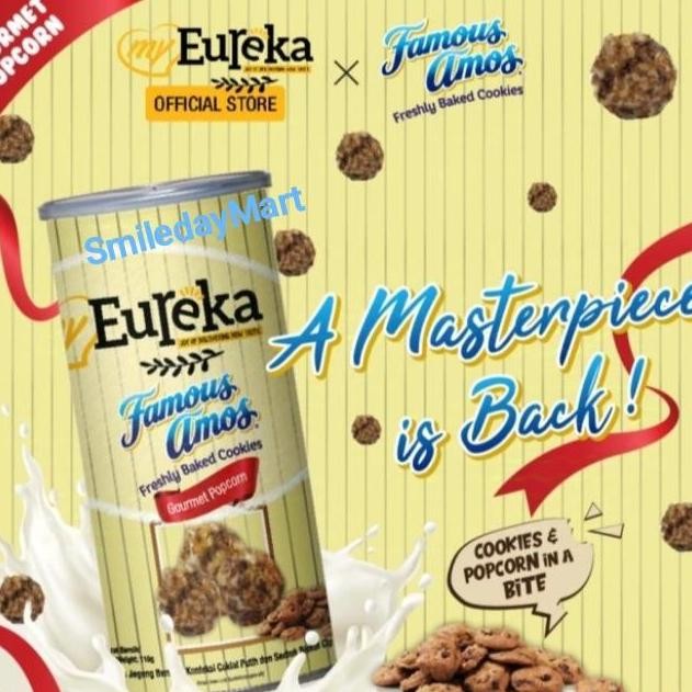 

JB Popcorn Eureka Famous Amos 140Gr | Eureka Popcorn Import Malaysia None