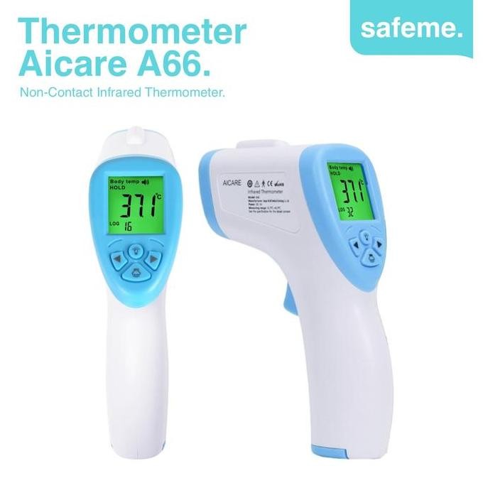 Hot Sale Thermometer Infrared Non Contact Aicare A66 Termometer Tembak Digital