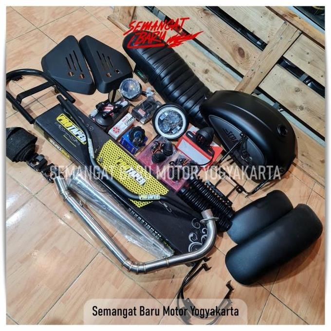 PAKET JAPSTYLE SCRR MEGAPRO FULLSET LENGKAP THE BEST