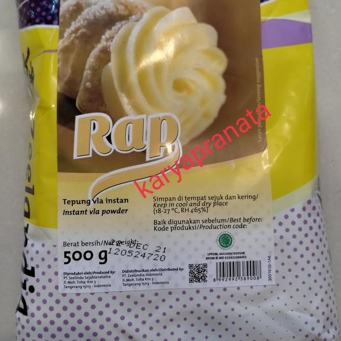 

Rap Bubuk Coustard Powder 500Gr Zeelandia