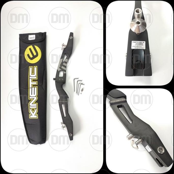 RISER CARBON ILF, KINETIC ADEO CARBON RISER, ILF, PANAHAN, RECURVE ORIGINAL DAN TERPERCAYA