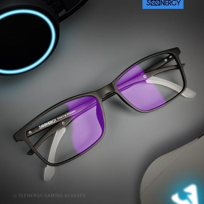 Seenergy Kacamata Gaming | Zeus Midnight Black
