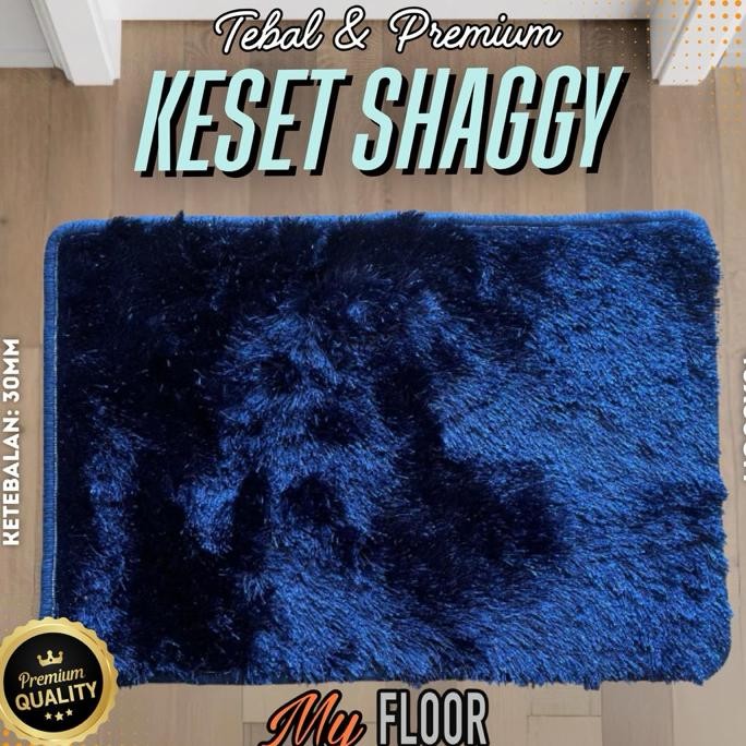 Keset Shaggy Polos Tebal Alas Lantai Ruang Tamu Dan Kamar Tidur Keset Keset Kaki Tebal Keset Estetik