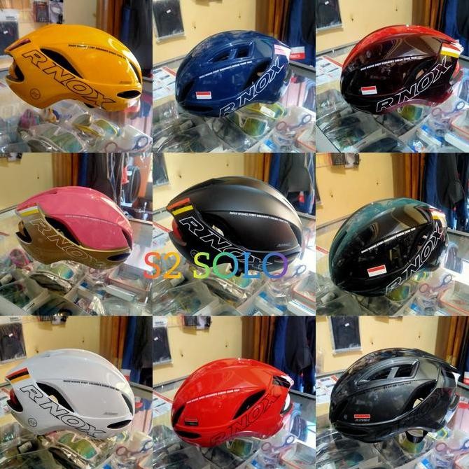 HELM RNOX AERO HELM SEPEDA ROADBIKE ORIGINAL DAN TERPERCAYA