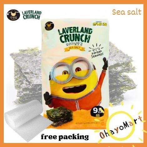 

JB Laverland Crunch sea salt/ Rumput Laut/ seasalt seaweed/ snack seaweed None