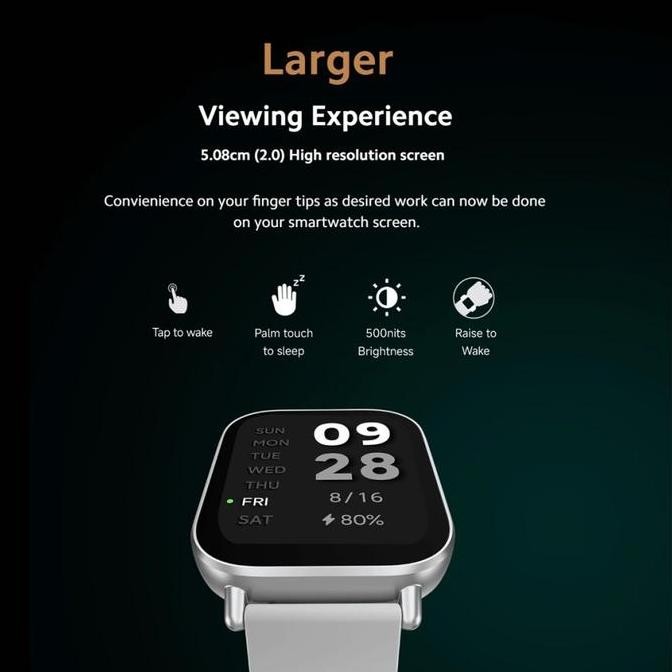 Baru Xiaomi Redmi Smart Watch 5 Active 2.0" Lcd Smartwatch Garansi Resmi - Jam Tangan Pintar