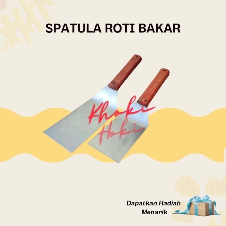 Spatula Roti Bakar / Wajan Roti bakar Jumbo Nugi
