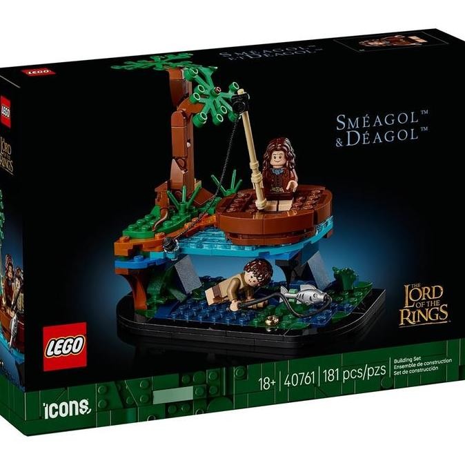 Lego Icons 40761 The Lord of the Rings: Smagol & Dagol