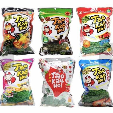 

JB TAO KAE NOI CRISPY 32GR SNACK IMPORT THAILAND SEAWEED CRISPY NORI ALL None