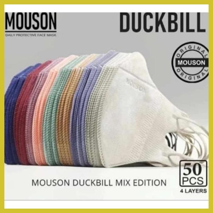 (VIRAL PRODUK) *DUCKBILL MOUSON MIX WARNA/ DUCKBILL WARNA/DUCKBILL MOUSON 4PLY SIAP KIRIM