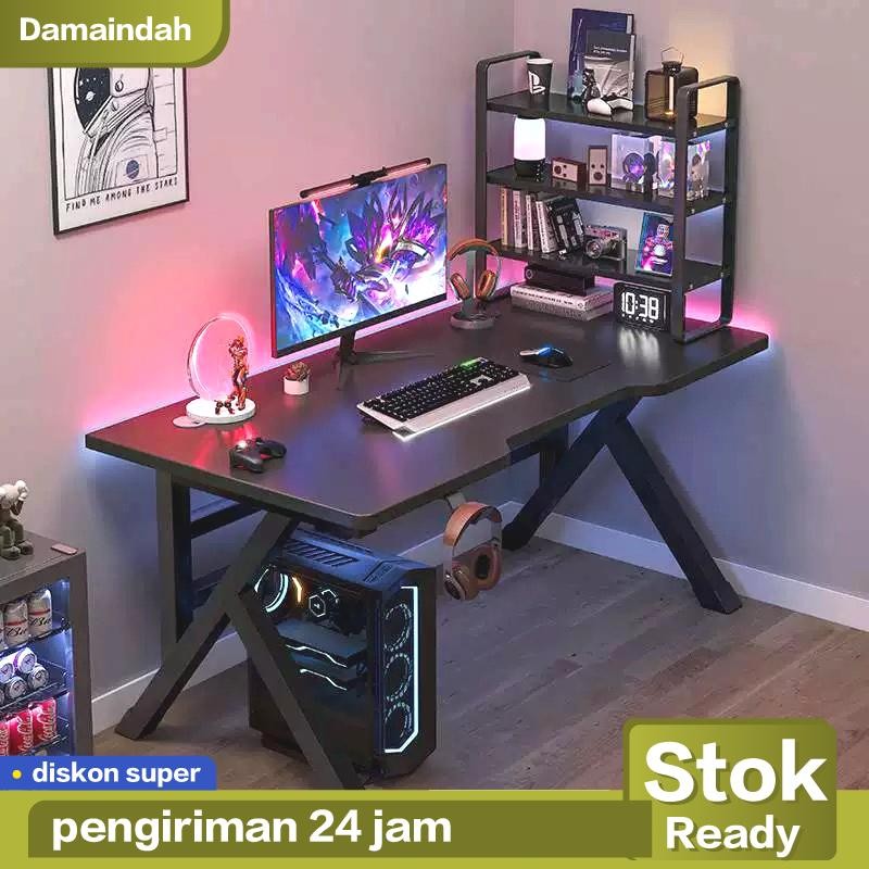 Meja Gaming Karbon Serat / Meja Komputer / Meja Gaming / Meja Komputer Karbon Serat