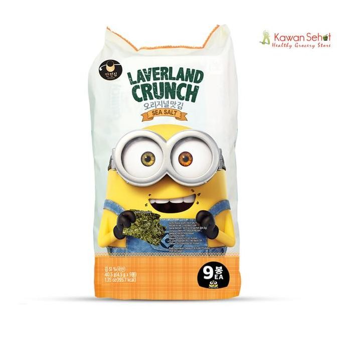 

JB Laverland Crunch Korean Seaweed - Sea Salt | Rumput Laut Korea None