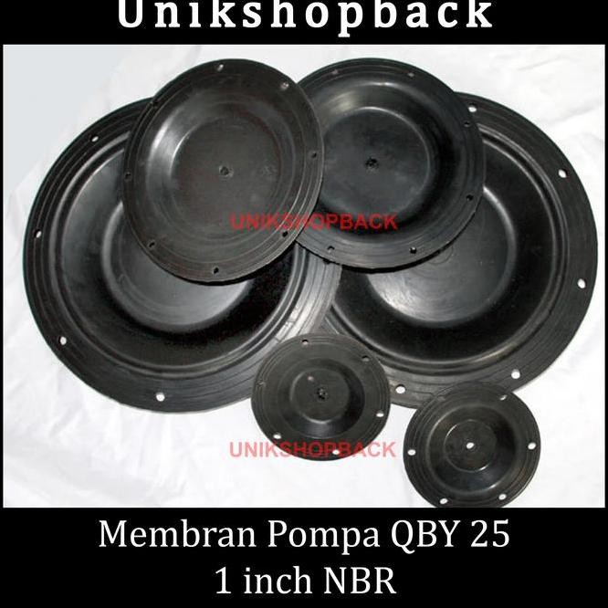 Membran Pompa Qbk/Qby 25 (Qbk25/Qby25) 1 Inch Diaphragm Nbr/Ptfe