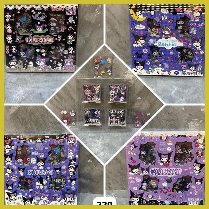 

(VIRAL PRODUK) STIKER SANRIO KUROMI ISI 100 LEMBAR PACKING AMAN