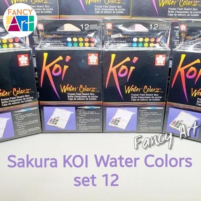 

Sakura Koi Water Color Pocket Set 12 + Brush