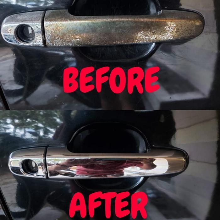 PUREWAX PEMBERSIH JAMUR KACA & BODY KENDARAAN/ KERAK PADA CHROME