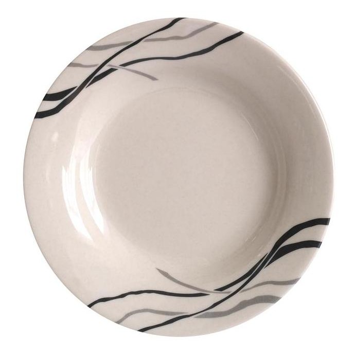 PiringMelamine 9Inch PiringMakan Motif Art Of Line 4009 HooverMelamine BS