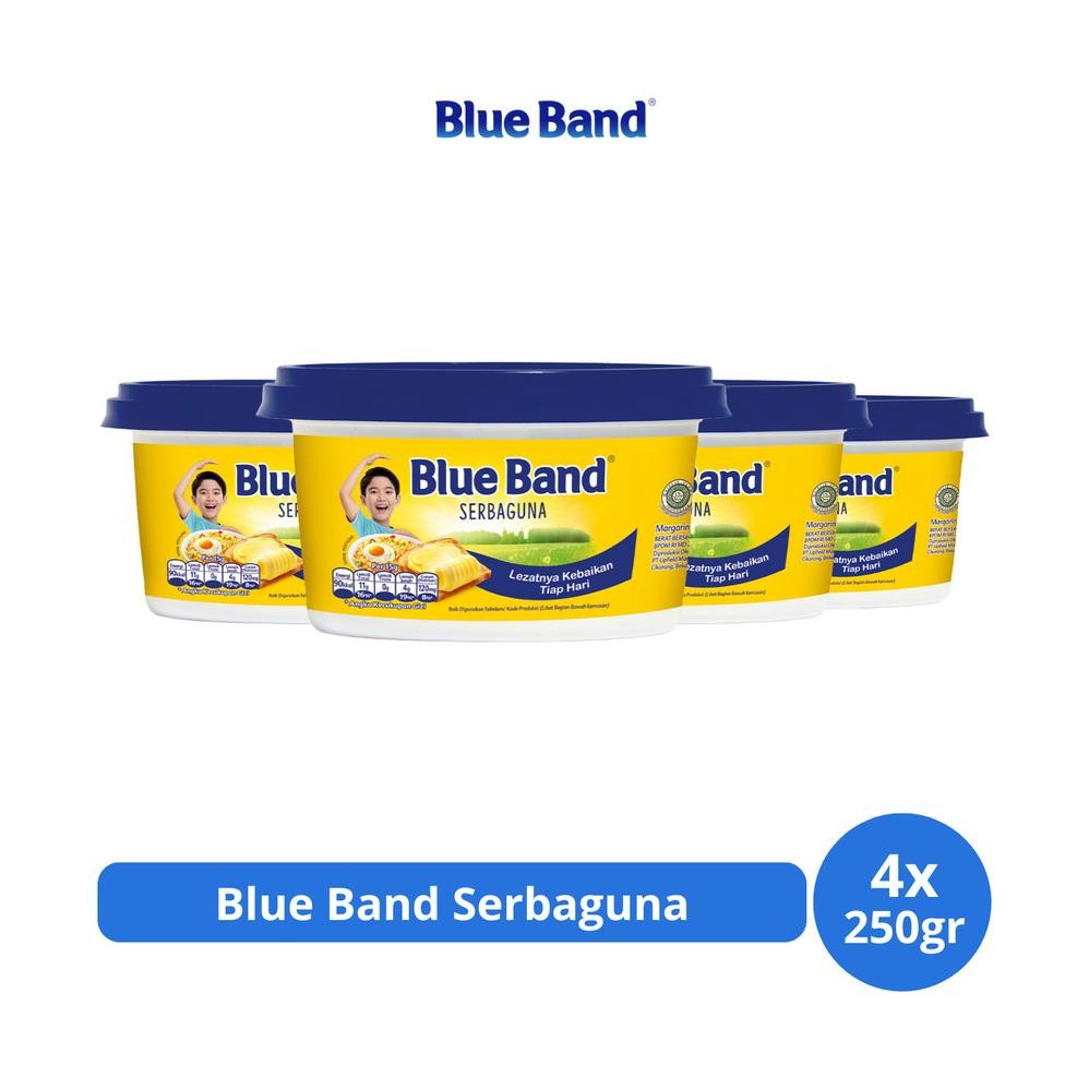 

NO_MORE Blue Band Serbaguna 250gr x 4 pcs