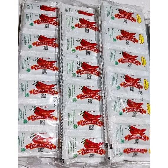 

1 DUS Sambal Nasional Sachet Stik 9Gr isi 20pakx24Pcs BS