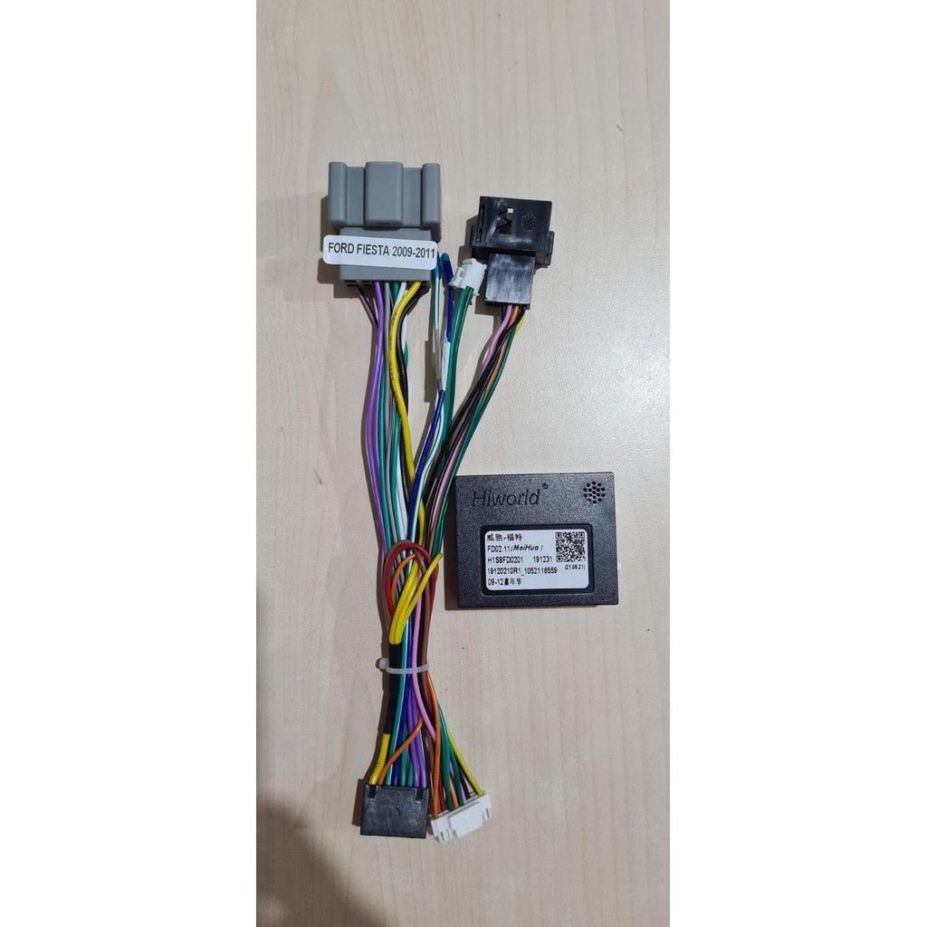 '' Soket Head Unit Android Ford Fiesta Soket + Canbus Fiesta ''