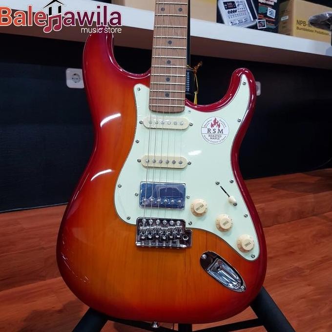 Guitar Electric Gitar Elektrik Bacchus Bst 2Rsm M 2Cs Sunburst Ori