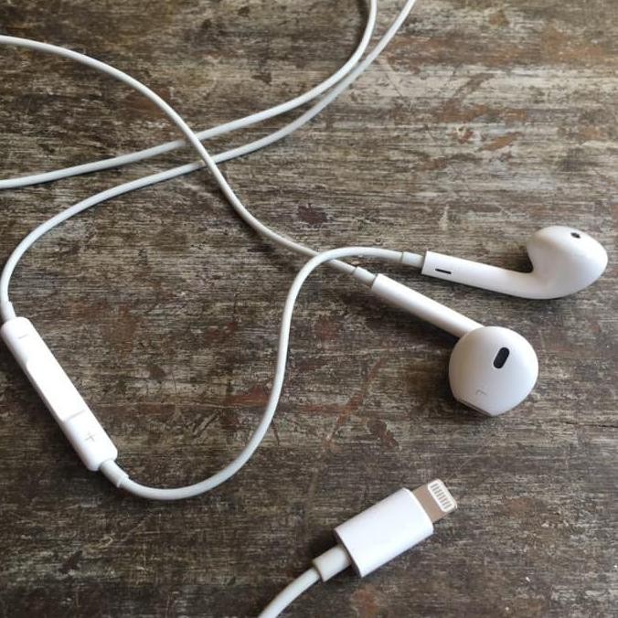 Earpods Apple Original Lightning Connector Headset Iphone 7/7 Plus/8/X