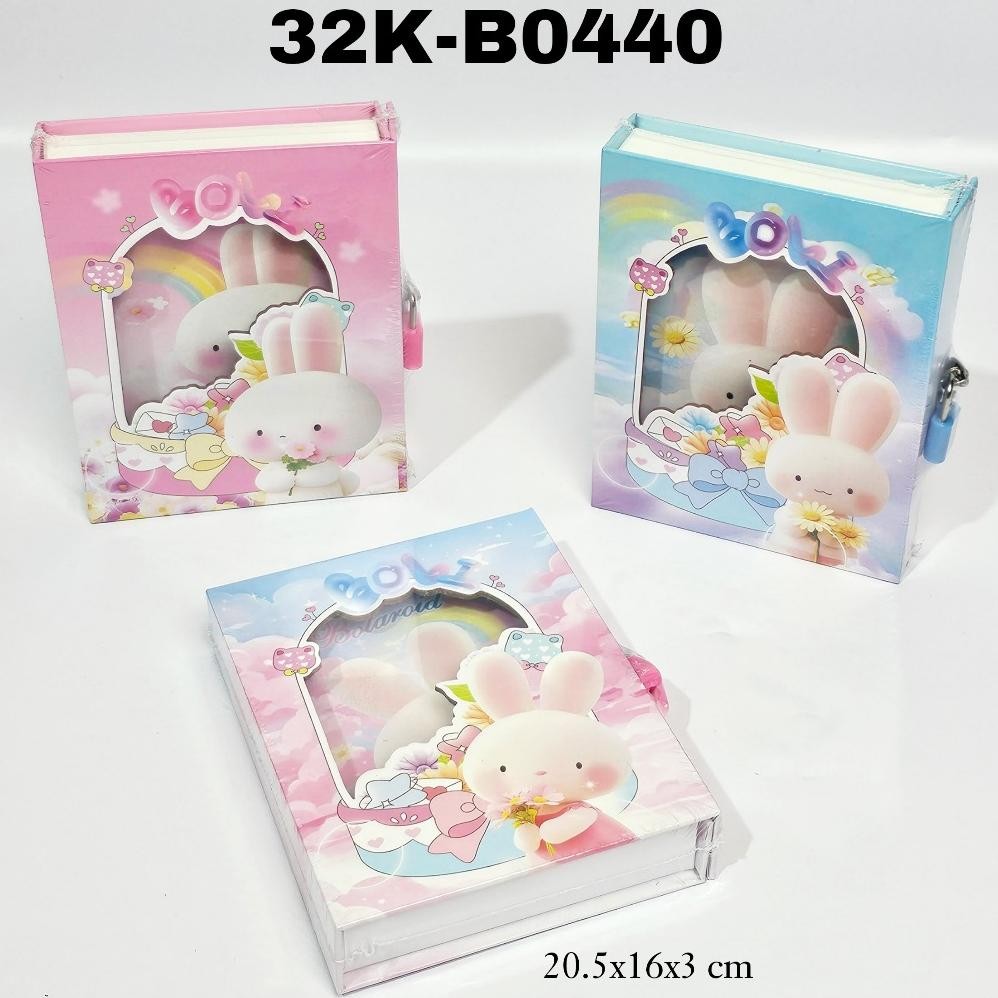 

SOS Buku Diary Kunci Dus Besar 32K/Buku Catatan/Diary Book/Buku Kenangan Nugi