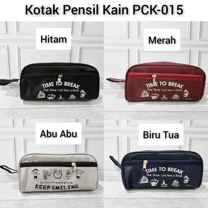 

cusss order] Kotak Pensil Kain PCK-015, Tempat Pensil Kain Murah