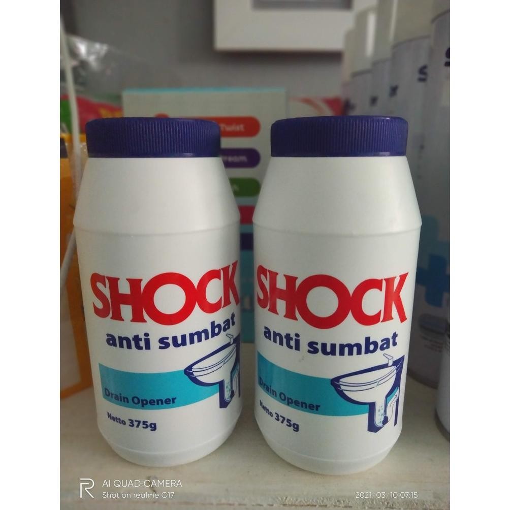 Anti Sumbat WC / Shock Anti Sumbat / Anti Mampet / Shock Botol 375 Gr Nugi