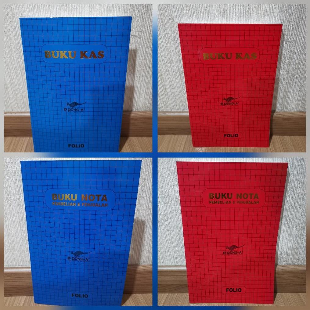 

Buku Kas / Buku Nota / Buku Persediaan Barang Folio Nugi