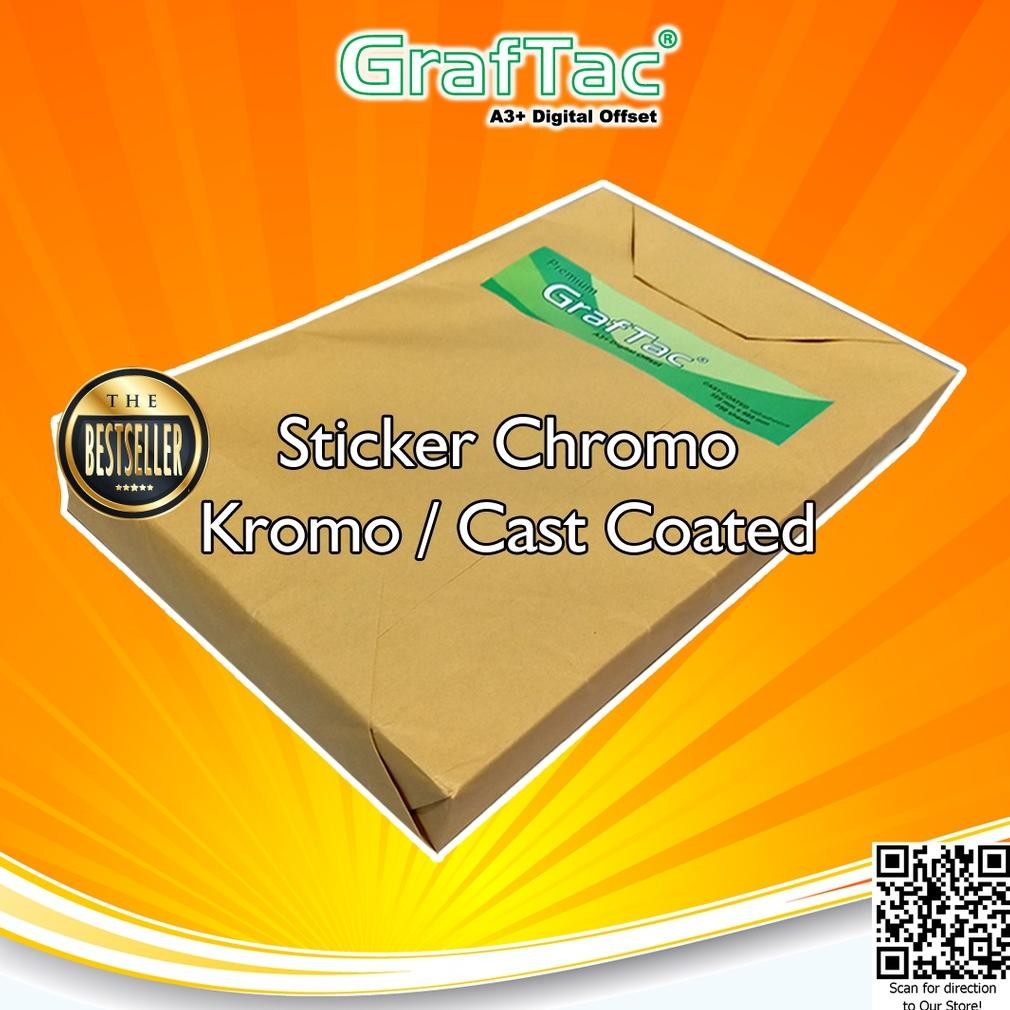 

Graftac Stiker Kromo A3+ Bontak Sticker Cast Coated Digital Print - Pack Isi 250 Lembar Nugi