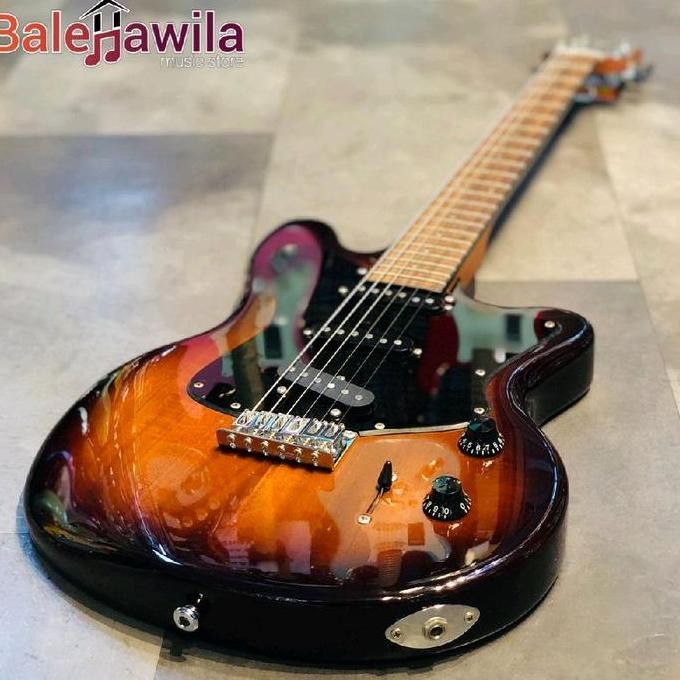 Gitar Elektrik Gitar Genta En 3 40 Sunburst Genta En 340 Original